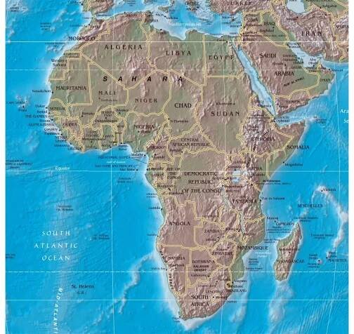 Maps of Africa and African countries | Collection of maps of Africa | Mapsland | Maps of the World