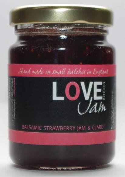 Balsamic Strawberry Jam & Claret