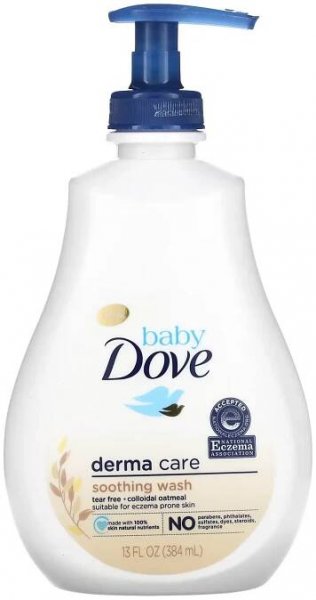Baby, Derma Care, Soothing Wash, 13 fl oz (384 ml)