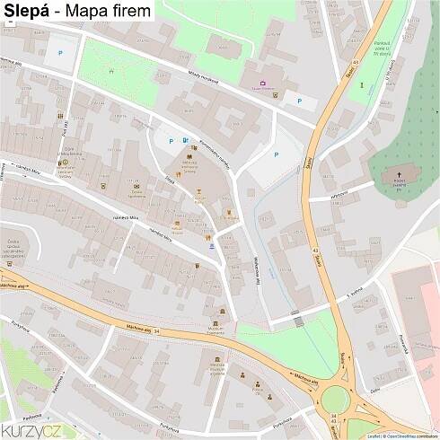 Slepá - mapy | Kurzy.cz