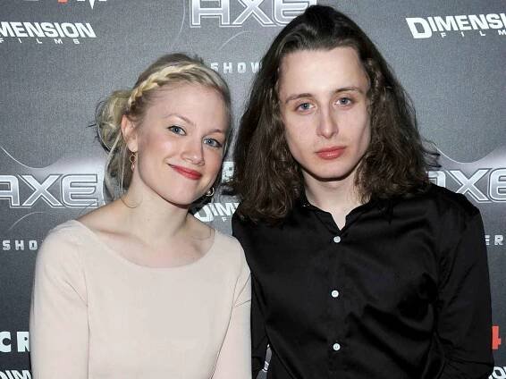 Rory Culkin (R) and Sarah Scrivener attend the World Premiere of The Weinstein Company's 