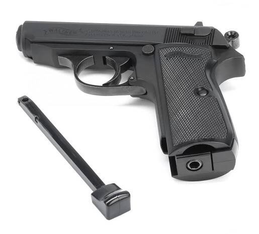 Pištoľ CO2 Walther PPK/S, kal. 4,5mm BB | BWARMS