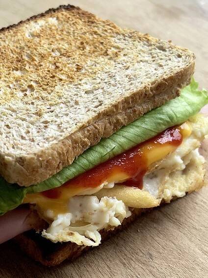 Egg White Sandwich (45deg)