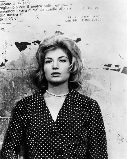 Monica Vitti in L'Avventura 