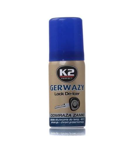 K656 K2 Rozmrazovač skel Obsah: 50ml, aerosol