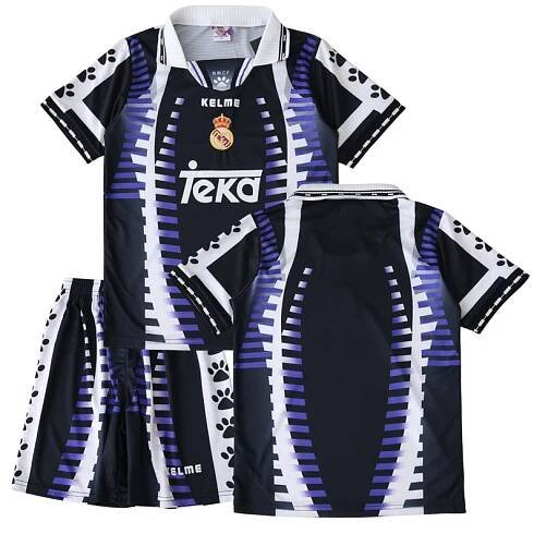 Real Madrid 97/98 dětský retro fotbalový dres - třetí sada komplet