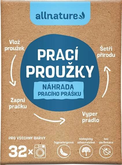 Allnature Prací proužky 16 ks