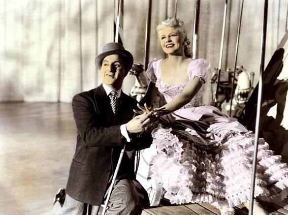 THE JAZZ SINGER, from left: Danny Thomas, Peggy Lee, 1952
