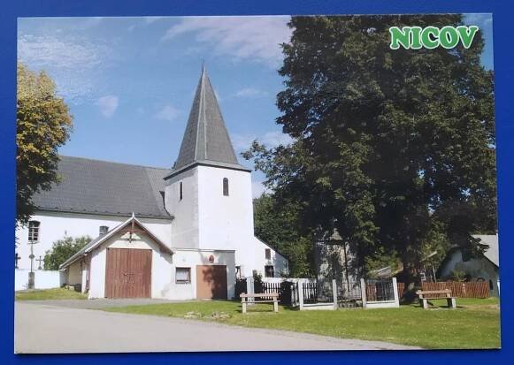 Nicov, Prachatice - Pohlednice místopis