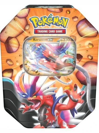 Karetní hra Pokémon TCG - Slashing Legends Tin Koraidon ex