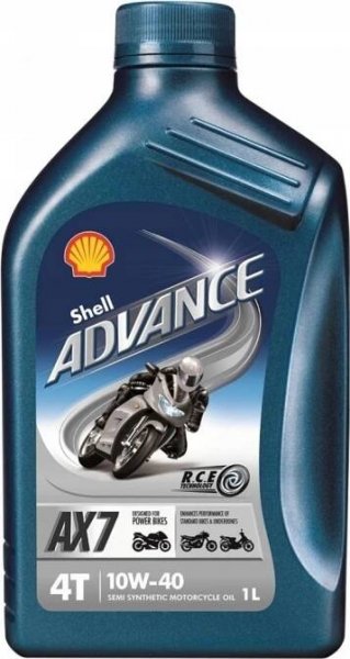 Shell Advance 4T AX7 10W-40 1 l