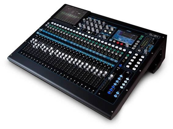 Allen and Heath Qu-24 Digital Mixer, Chrome Edition