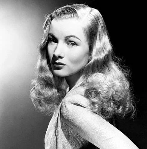 Veronica Lake's iconic waves