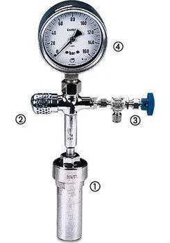 Vysokotlaký laboratorní autokláv (Popis: Adaptér - 2)