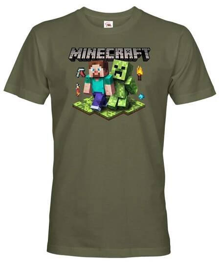 Pánské tričko - Minecraft 2