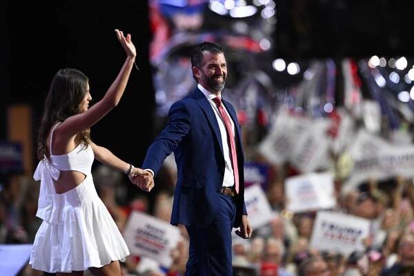Vnučka Donalda Trumpa Kai Madison Trumpová na sjezdu Republikánské strany (15. 7. 2024)