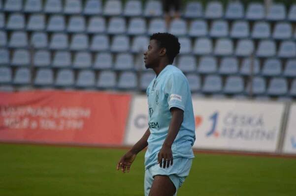 FK Viagem Ústí nad Labem - Sokol Živanice, ČFL B 2023/2024. Ismael Dao