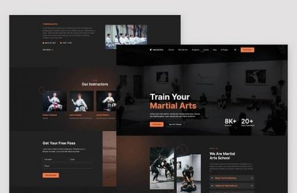 Martial Arts - Wellness HTML5 Responsive Website Template