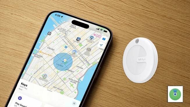 GPS lokátor 3x MiTag MiLi pro iOS + 3x Pouzdro Přívěsek Na Klíče na batoh na klíče psa EAN (GTIN) 6938012332205