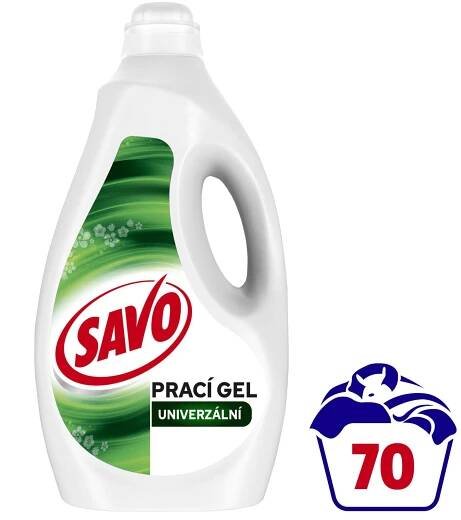Savo prací gel barevné i bílé prádlo 70 PD 3,5 l od 399 Kč - Heureka.cz