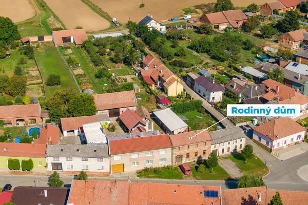 Rodinný dům v obci Vranovice - Kelčice u Prostějova - HUSKY REALITY 