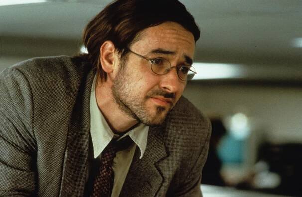 Editorial use only. No book cover usage.
Mandatory Credit: Photo by Melissa Moseley/Universal/Kobal/Shutterstock (5883375p)
John Cusack
Being John Malkovich - 1999
Director: Spike Jonze
Universal
USA
Film Portrait
Comedy
Dans la peau de John Malkovich