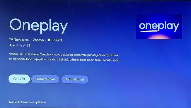Jak funguje Oneplay na mobilech, tabletu a starším Android TV: rozdíly větší, než bychom čekali | Televizniweb.cz
