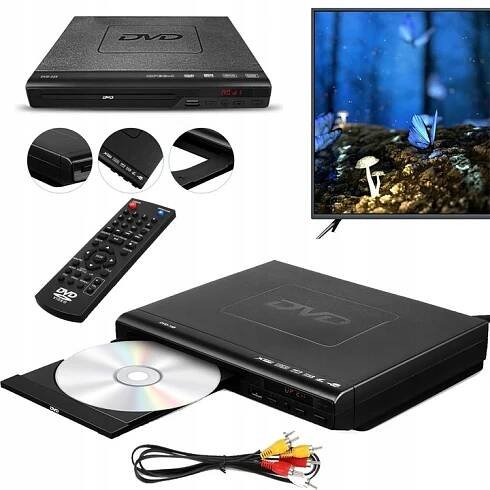 DVD PŘEHRÁVAČ HDMI PRO TELEVIZOR, 1080P DVD PŘEHRÁVAČ PRO DOMÁCÍ TELEVIZOR