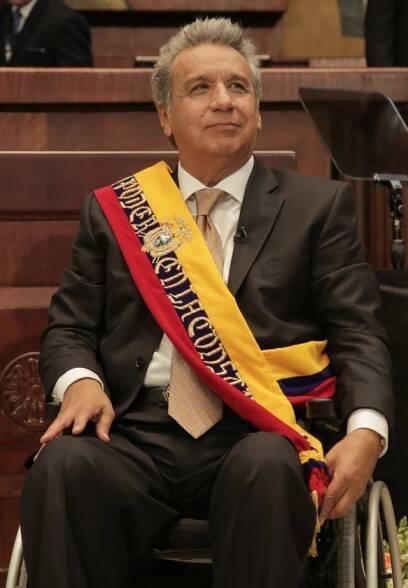 Soubor:A Lenín Moreno (Transmisión del Mando Presidencial Ecuador 2017).jpg – Wikipedie