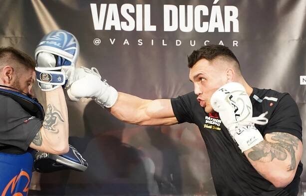 PODÍVEJTE SE: Vasil Ducár ukázal zápasovou formu před bitvou o titul WBA