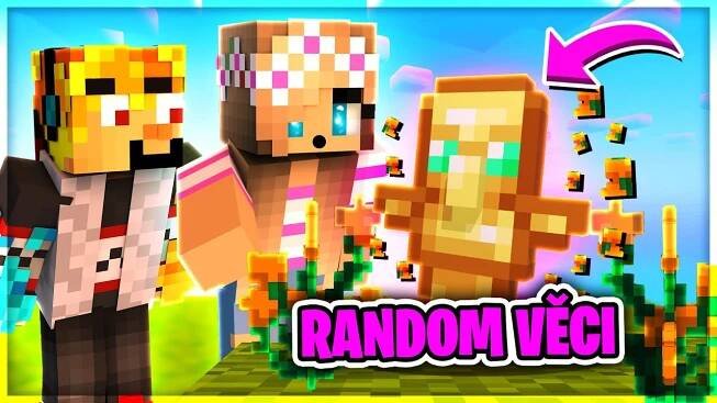 Minecraft, ale PADAJÍ nám NÁHODNÉ VĚCI... w/@SirYakari