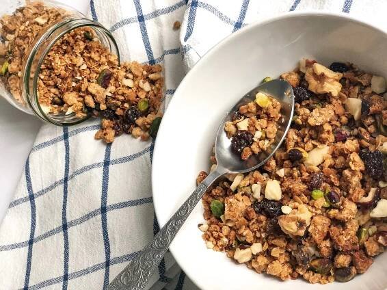 Domáca bezlepková granola ⋆ Bezlepkáč.sk