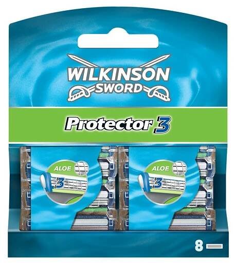 7008136H Wilkinson Protector 3 náhradné hlavice (8 ks)