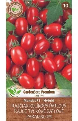 GardenSeed Premium Semínka Rajče tyčkové datlové Mandat F1 Hybrid