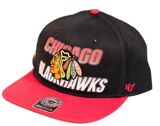 Chicago Blackhawks 2015 NHL Stanley Cup Champs Camo Trophy 47 Brand Adj Hat  Cap