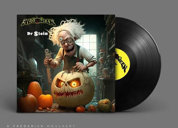 Frederick Moulaert's artwork about Helloween's pumpkins, Franquin assistant for Marsupilami drawings and many more comics