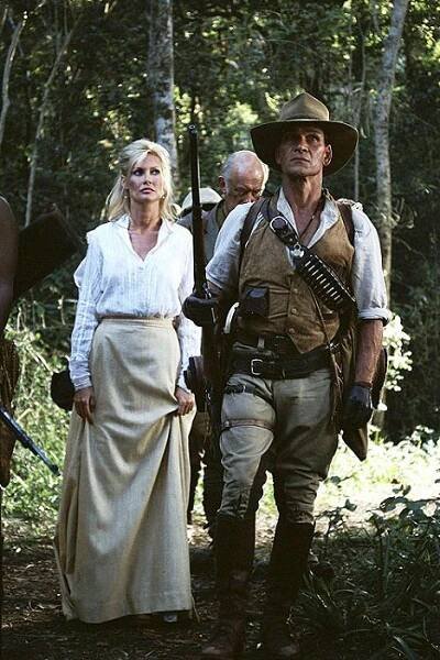Alison Doody, Patrick Swayze - Doly krále Šalamouna - Z filmu