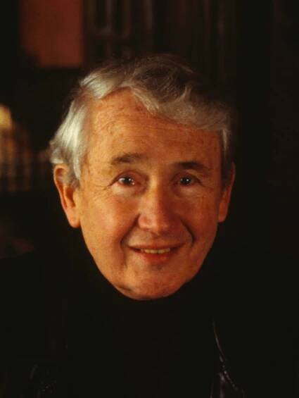 Frank McCourt, photo on set of Angela's Ashes film