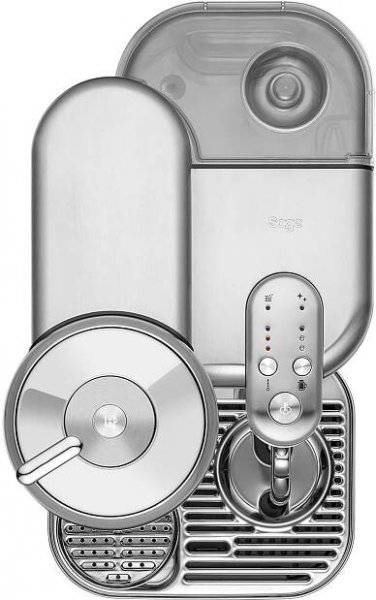Nespresso Sage Creatista Vertuo Brushed Stainless Steel