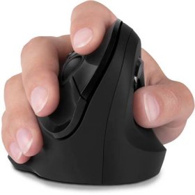 CONNECT IT FOR HEALTH ergonomická vertikální myš, bezdrátová, černá - CMO-2700-BK