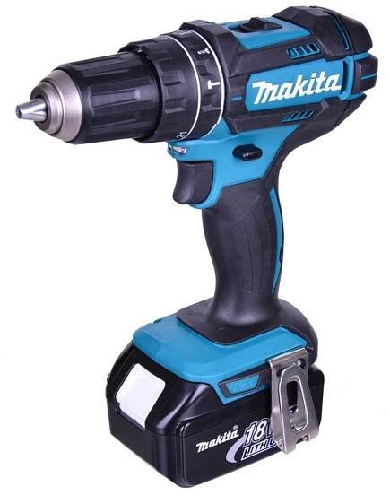 Makita DHP482RTJ aku příklepový šroubovák Li-ion 18V/5,0 Ah