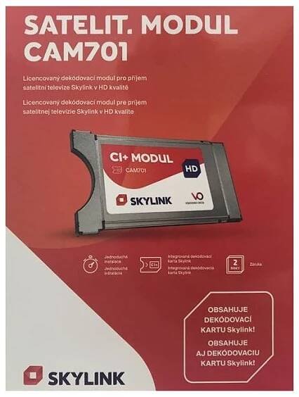 CA modul Skylink Viaccess CAM701 s integrovanou kartou Skylink