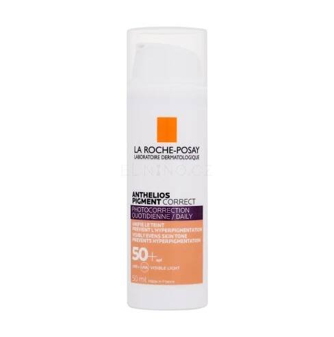 La Roche-Posay Anthelios Pigment Correct Photocorrection Daily Tinted Cream Denní pleťové krémy pro ženy | ELNINO.CZ