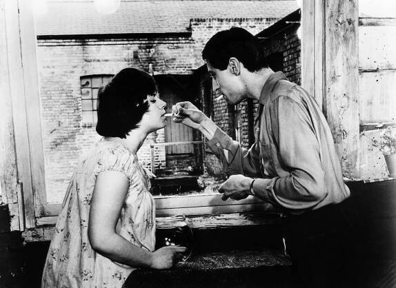 A TASTE OF HONEY, Rita Tushingham, Murray Melvin, 1961