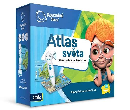 Albi tužka s Atlasem světa