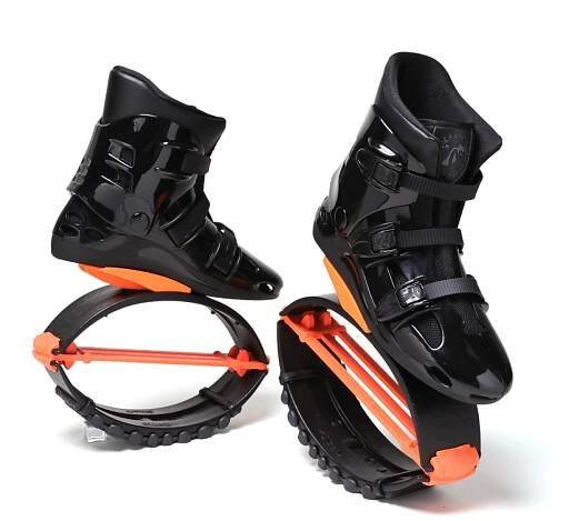 KANGAROO Boots - černo-oranžové - Obrázek 3
