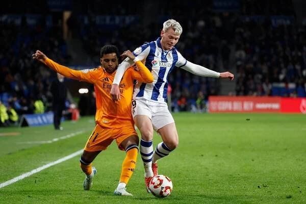 Kde sledovat Real Madrid vs. Real Sociedad [1.4.] stream Španělského poháru