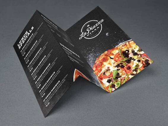Nathan Thompson - La Piazza Pizza Branding