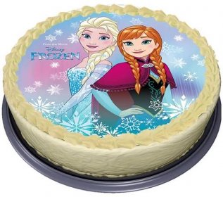 Jedlý papír Elsa - Frozen - Ledové království