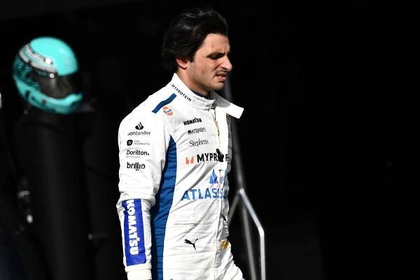 Carlos Sainz al final de la Q2 del Gran Premio de Italia.